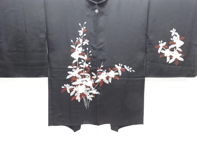 JAPANESE HAORI / FLORAL PLANTS